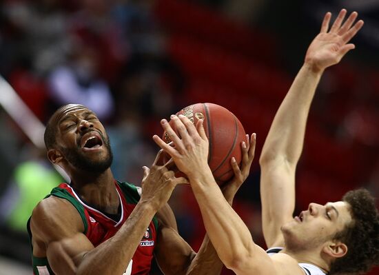 Russia Basketball EuroCup Lokomotiv-Kuban - Partizan