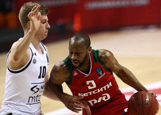 Russia Basketball EuroCup Lokomotiv-Kuban - Partizan