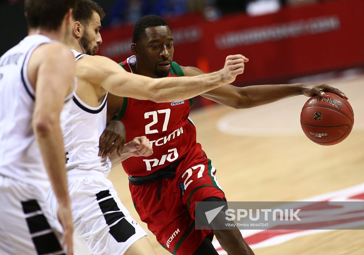 Russia Basketball EuroCup Lokomotiv-Kuban - Partizan