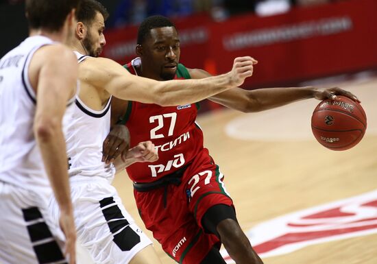 Russia Basketball EuroCup Lokomotiv-Kuban - Partizan