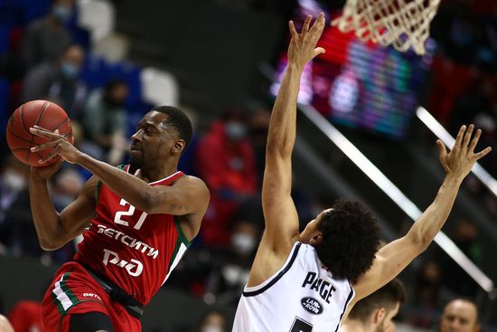 Russia Basketball EuroCup Lokomotiv-Kuban - Partizan