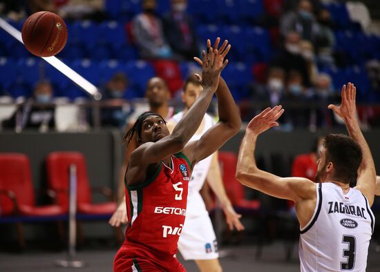 Russia Basketball EuroCup Lokomotiv-Kuban - Partizan