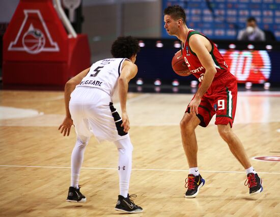 Russia Basketball EuroCup Lokomotiv-Kuban - Partizan