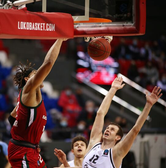 Russia Basketball EuroCup Lokomotiv-Kuban - Partizan