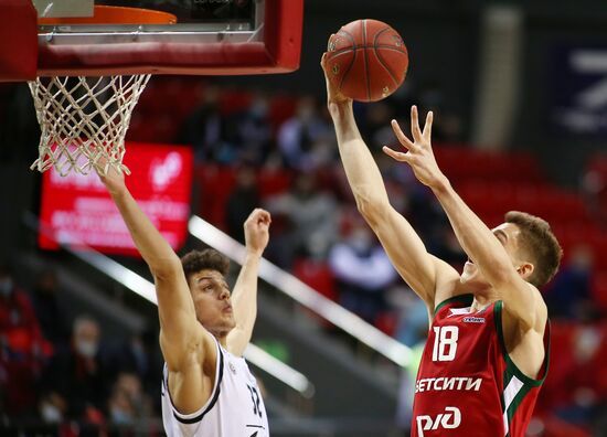 Russia Basketball EuroCup Lokomotiv-Kuban - Partizan