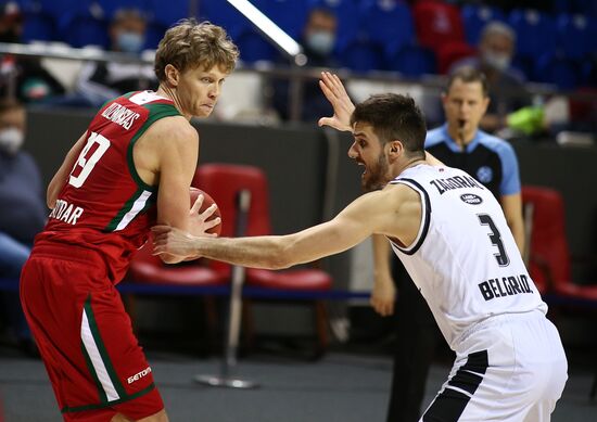 Russia Basketball EuroCup Lokomotiv-Kuban - Partizan