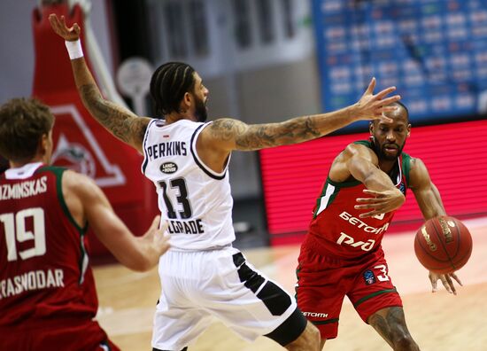 Russia Basketball EuroCup Lokomotiv-Kuban - Partizan