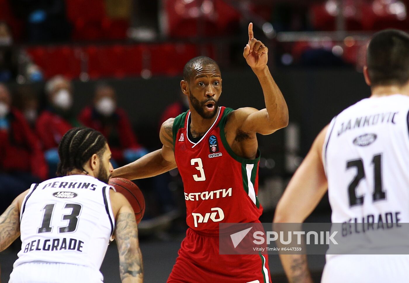 Russia Basketball EuroCup Lokomotiv-Kuban - Partizan