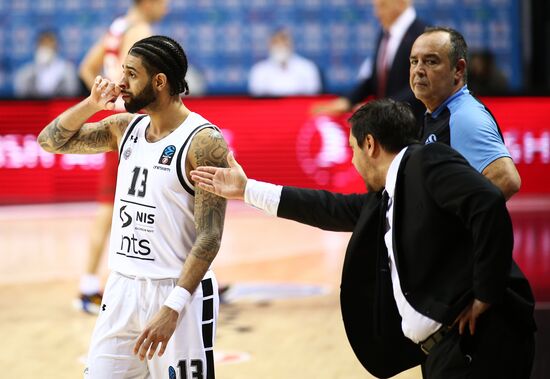 Russia Basketball EuroCup Lokomotiv-Kuban - Partizan