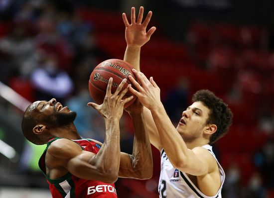 Russia Basketball EuroCup Lokomotiv-Kuban - Partizan