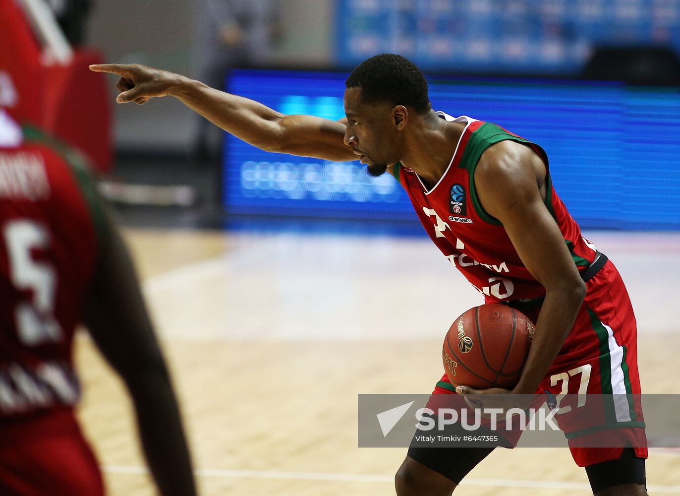 Russia Basketball EuroCup Lokomotiv-Kuban - Partizan