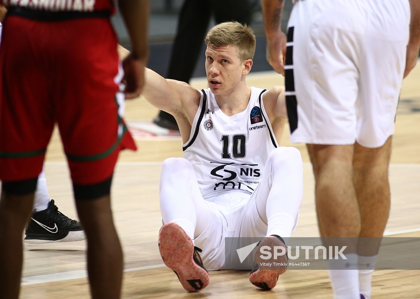 Russia Basketball EuroCup Lokomotiv-Kuban - Partizan