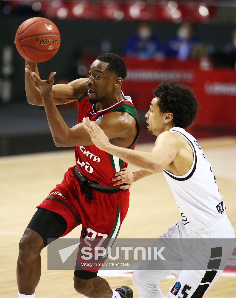 Russia Basketball EuroCup Lokomotiv-Kuban - Partizan