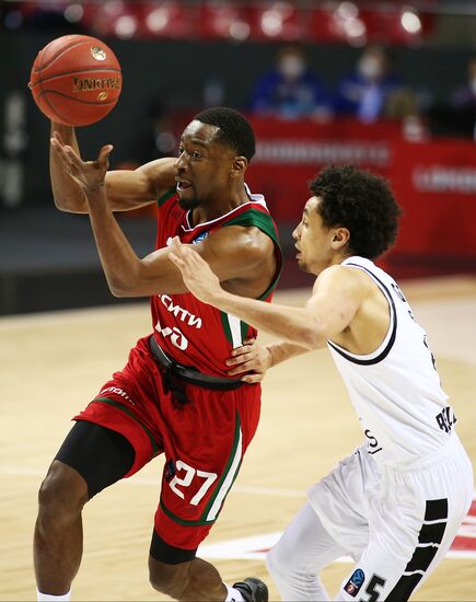 Russia Basketball EuroCup Lokomotiv-Kuban - Partizan