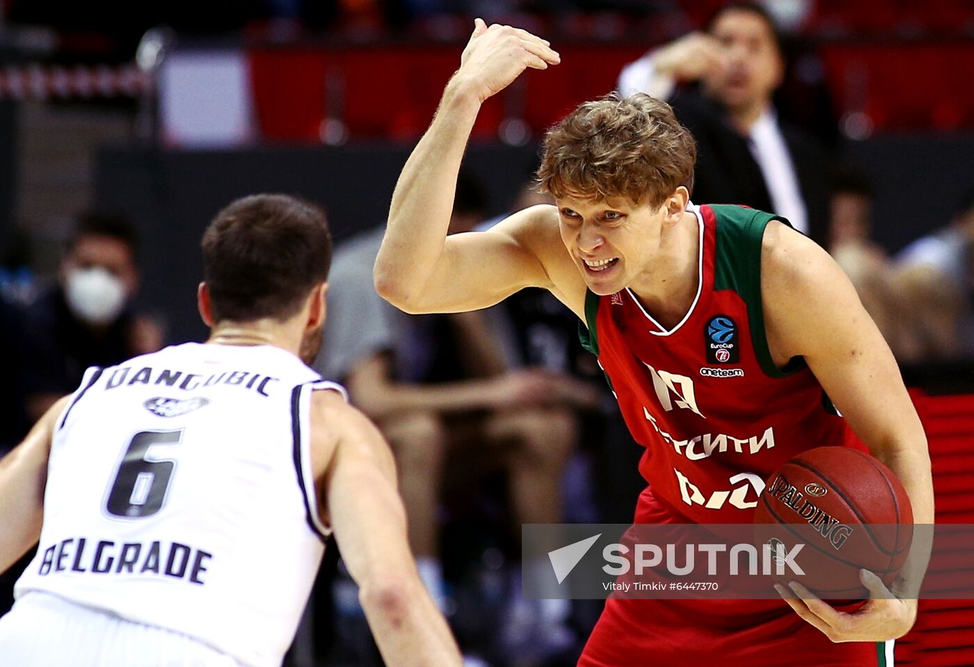 Russia Basketball EuroCup Lokomotiv-Kuban - Partizan