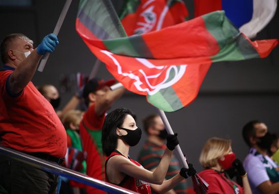 Russia Basketball EuroCup Lokomotiv-Kuban - Partizan