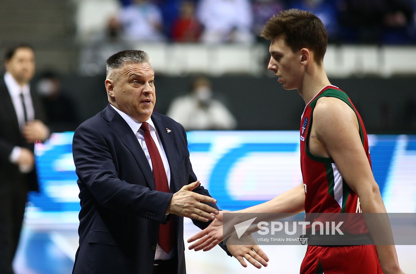 Russia Basketball EuroCup Lokomotiv-Kuban - Partizan