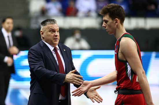 Russia Basketball EuroCup Lokomotiv-Kuban - Partizan