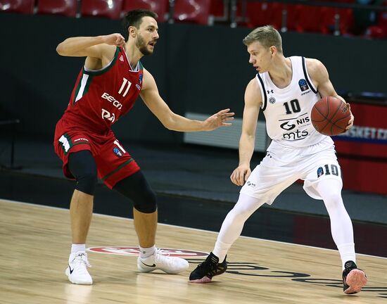Russia Basketball EuroCup Lokomotiv-Kuban - Partizan
