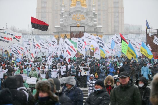 Ukraine Coronavirus Protest