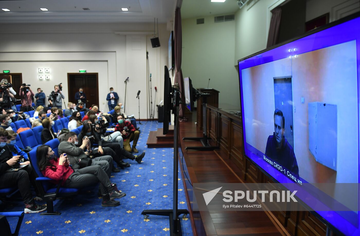 Russia Navalny Court