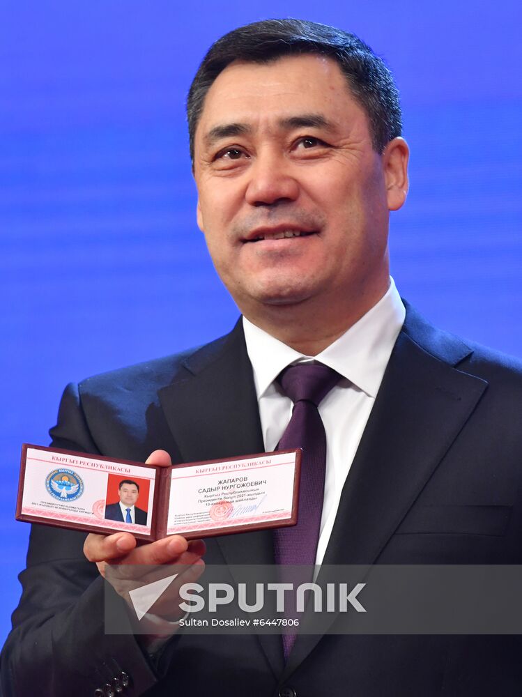 Kyrgyzstan President Inauguration