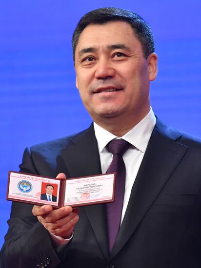 Kyrgyzstan President Inauguration