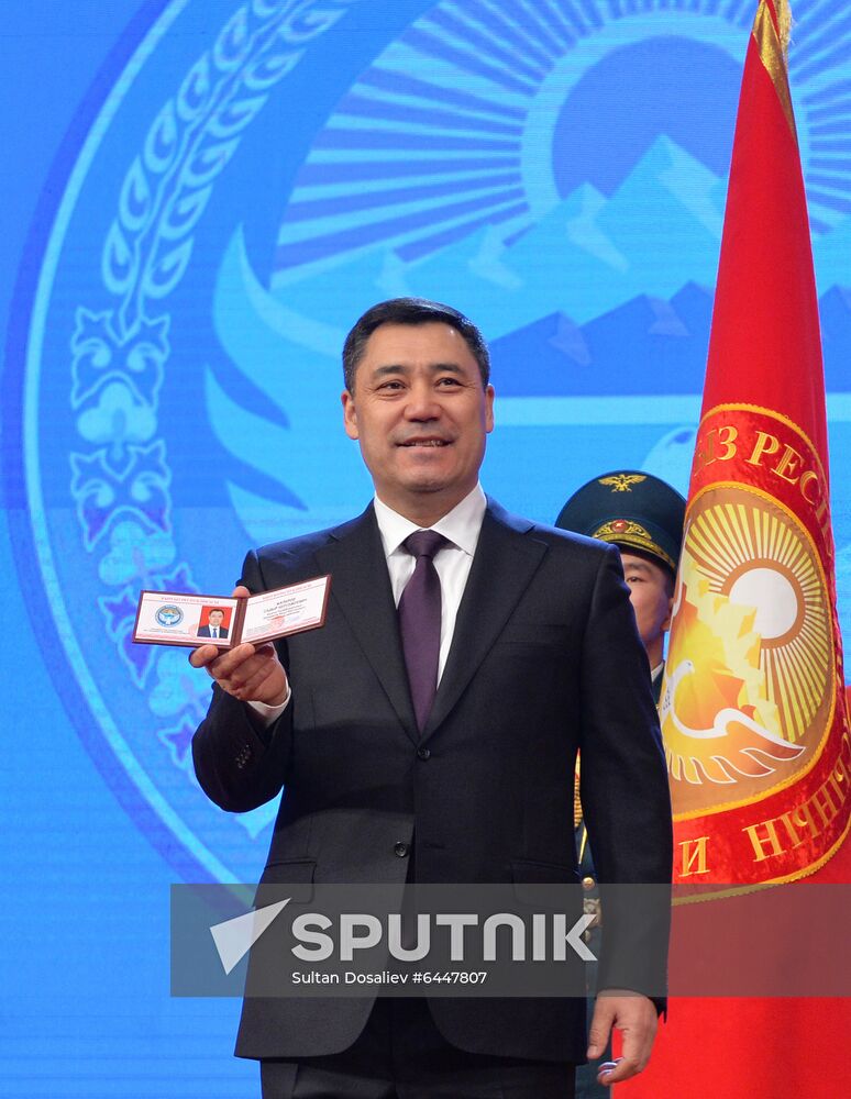 Kyrgyzstan President Inauguration