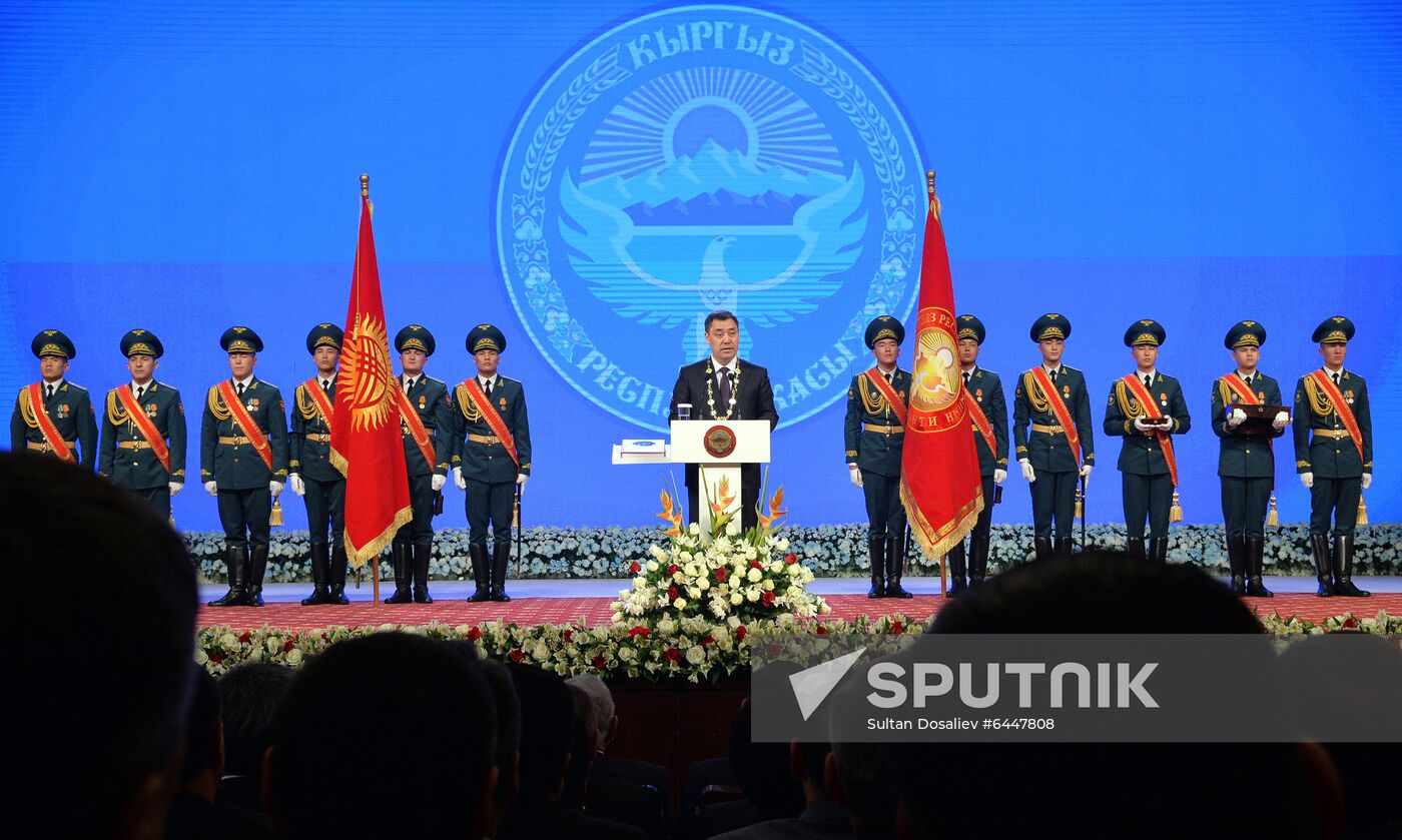 Kyrgyzstan President Inauguration