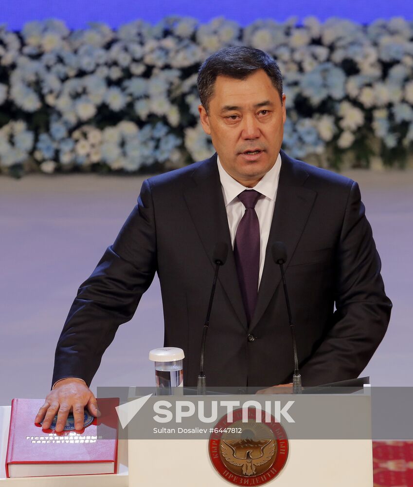 Kyrgyzstan President Inauguration