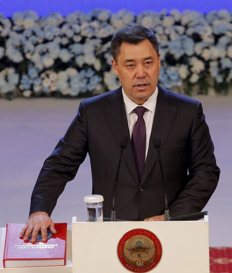 Kyrgyzstan President Inauguration