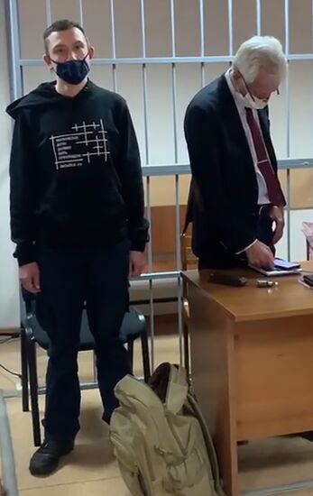 Russia Navalny Supporters Court
