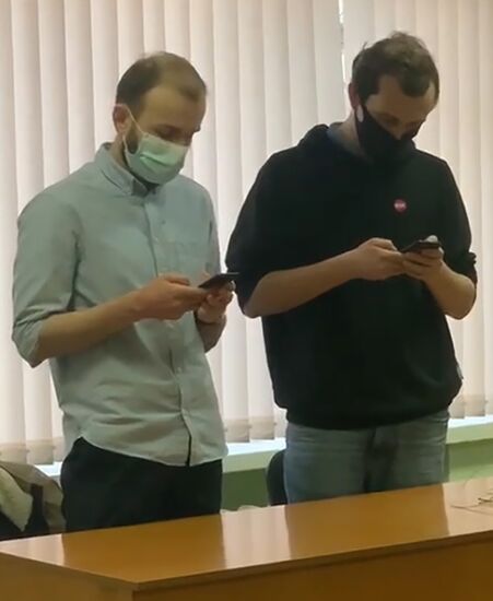 Russia Navalny Supporters Court