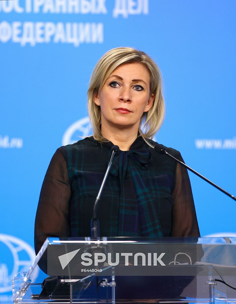 Russia Zakharova Briefing