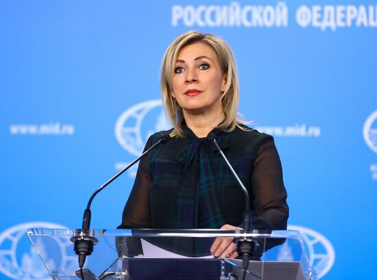 Russia Zakharova Briefing