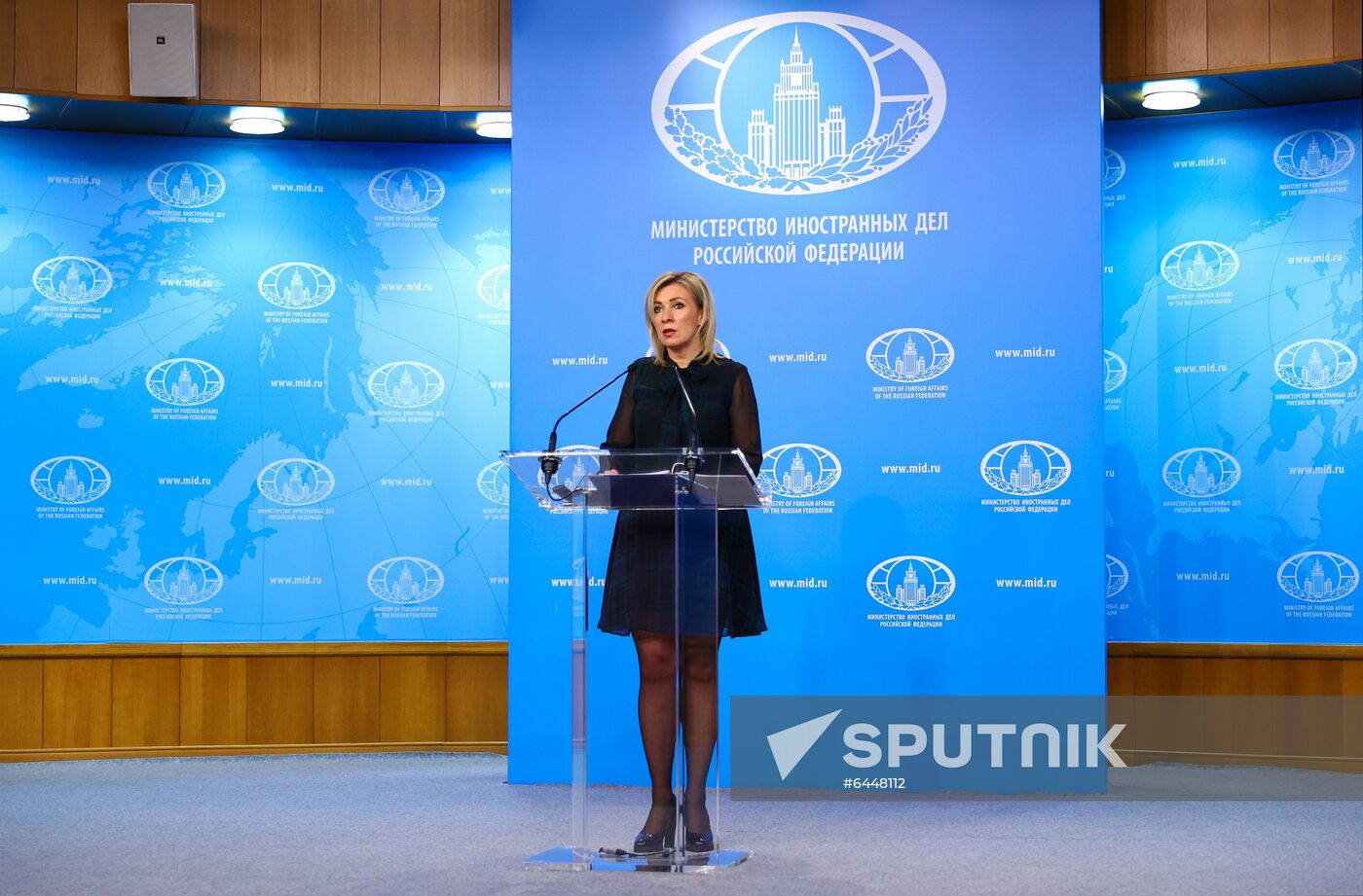 Russia Zakharova Briefing