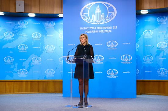 Russia Zakharova Briefing