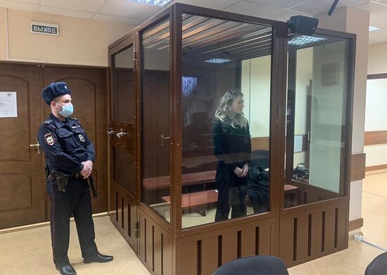 Russia Navalny Supporters Court