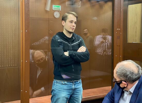 Russia Navalny Supporters Court