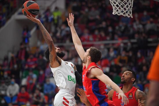 Russia Basketball Euroleague CSKA - Bayern