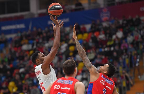 Russia Basketball Euroleague CSKA - Bayern