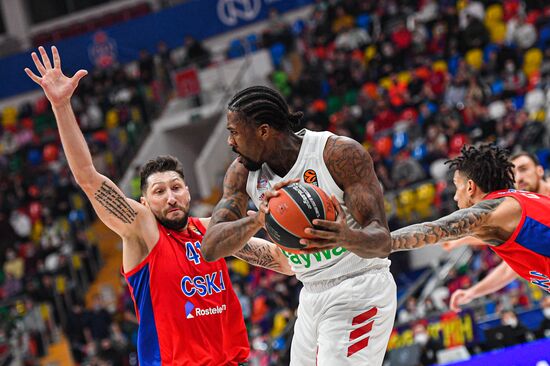 Russia Basketball Euroleague CSKA - Bayern