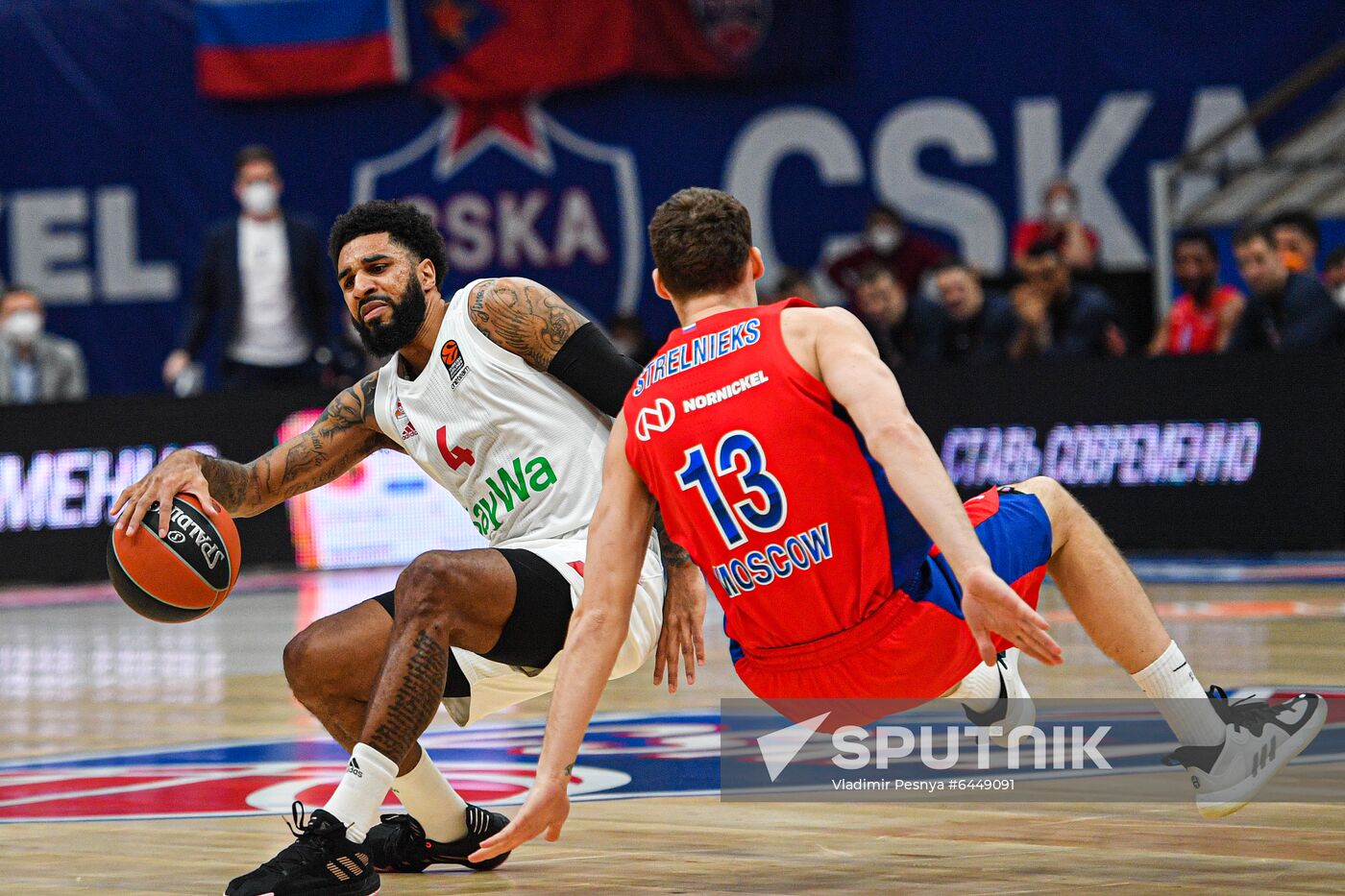 Russia Basketball Euroleague CSKA - Bayern