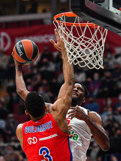 Russia Basketball Euroleague CSKA - Bayern