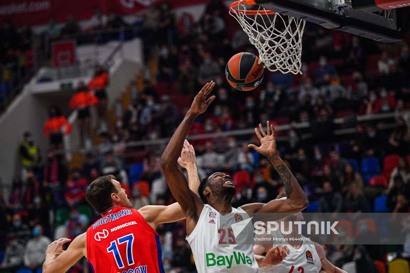 Russia Basketball Euroleague CSKA - Bayern