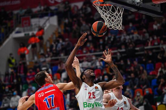 Russia Basketball Euroleague CSKA - Bayern