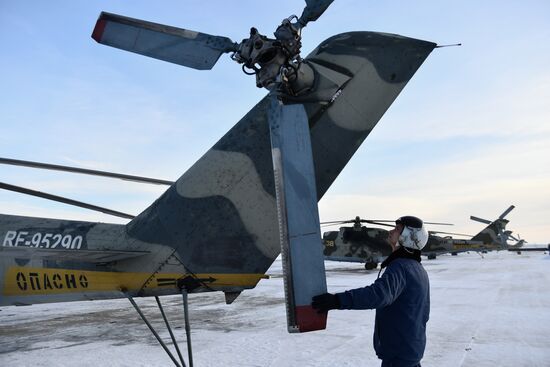 Russia Army Aviation Pilots Training