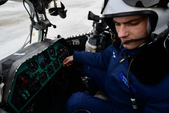 Russia Army Aviation Pilots Training