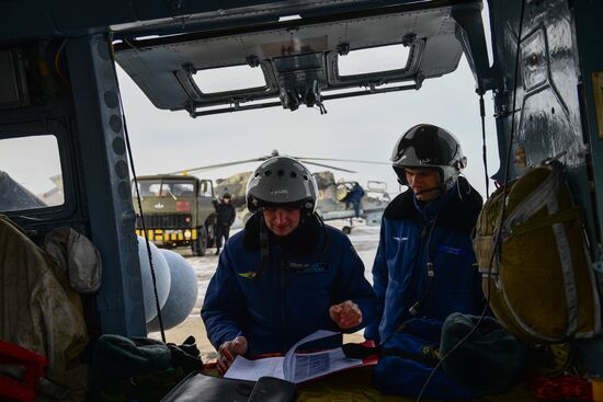 Russia Army Aviation Pilots Training