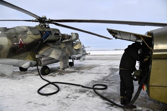 Russia Army Aviation Pilots Training